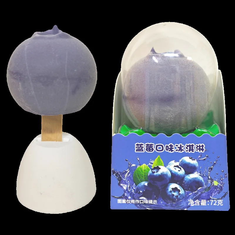 Blueberry 3D Fruit Ice Cream