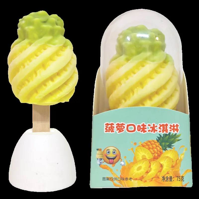 Pineapple 3D Fruit Ice Cream