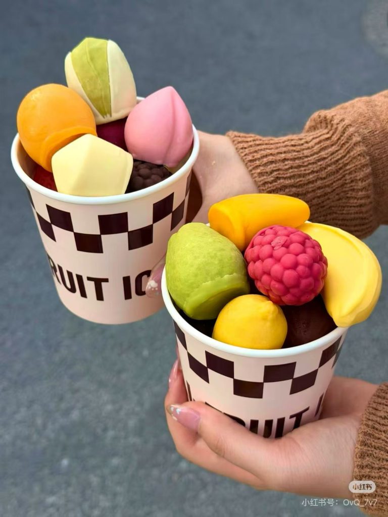 3D Mini Fruit Ice Cream