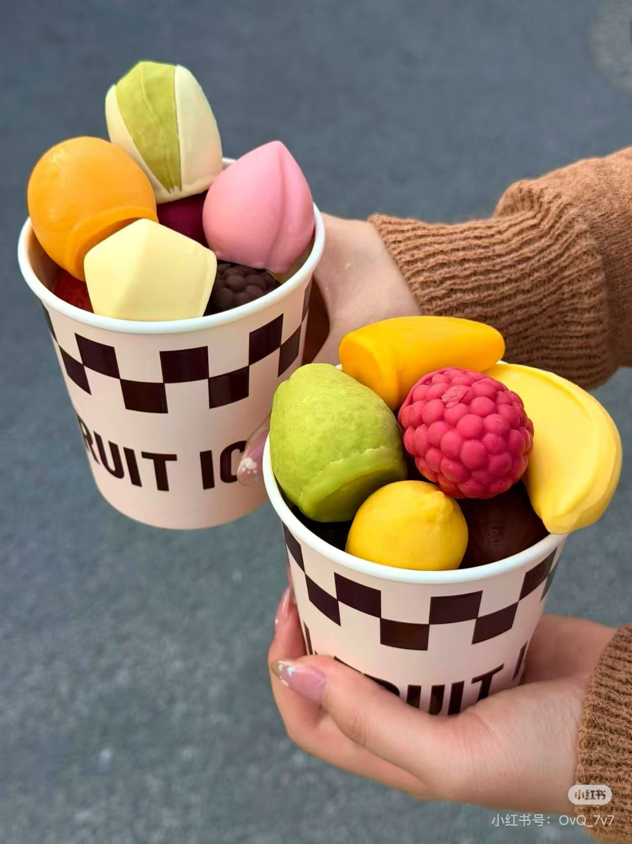 3D Mini Fruit Ice Cream