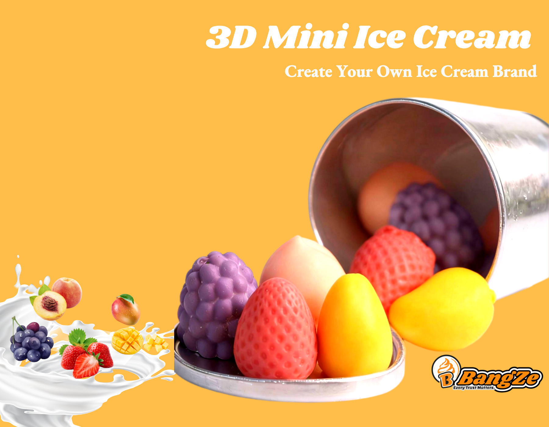 Bangze Foods creative ice cream