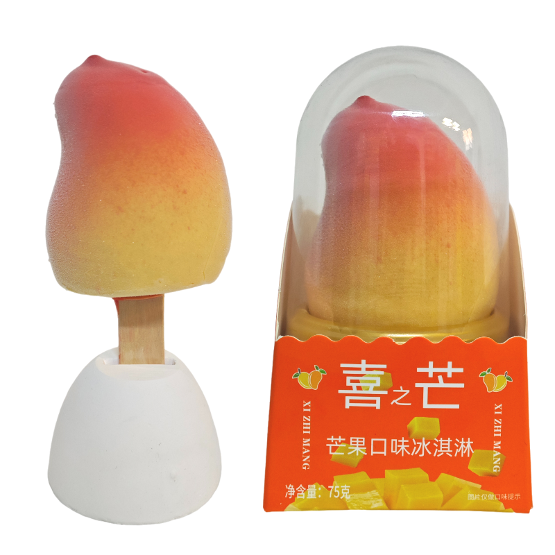 Mango Flavored Ice Cream