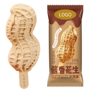 Peanut-Shaped Ice Cream