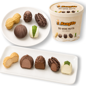 3D Mini Nut Ice Cream